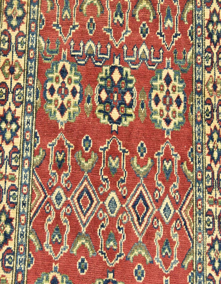 Detail image of  2' 9 x 4' 1  Hand Knotted Kazak Rug