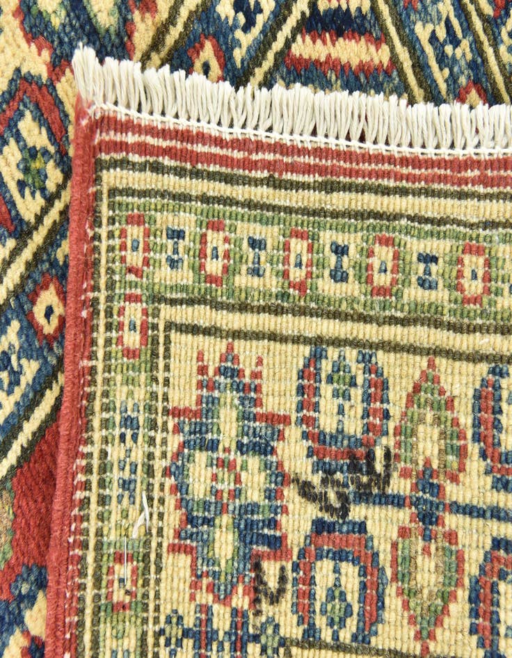 Detail image of  2' 9 x 4' 1  Hand Knotted Kazak Rug