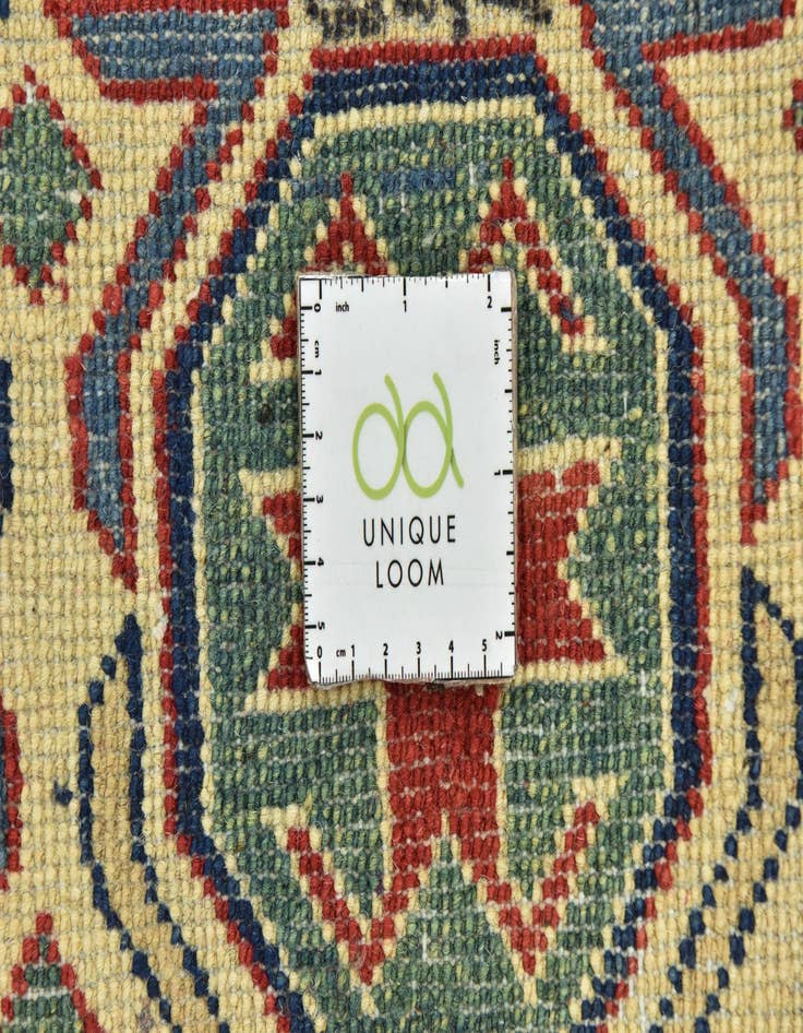 Detail image of  6' 8 x 10'  Hand Knotted Kazak Rug