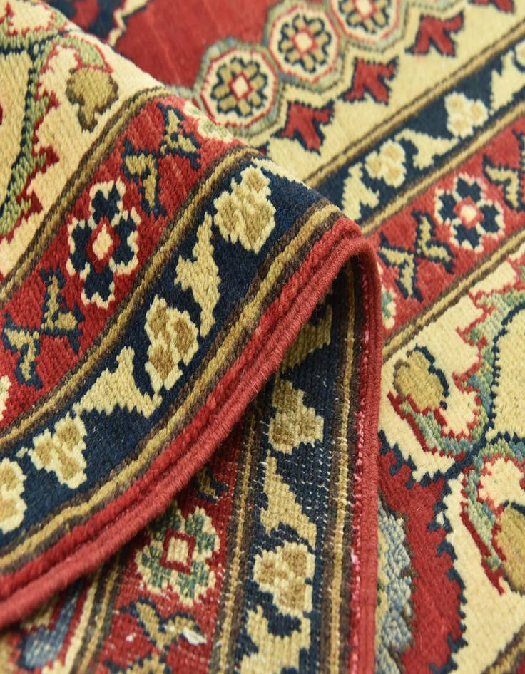Detail image of  6' 10 x 9' 8  Hand Knotted Kazak Rug