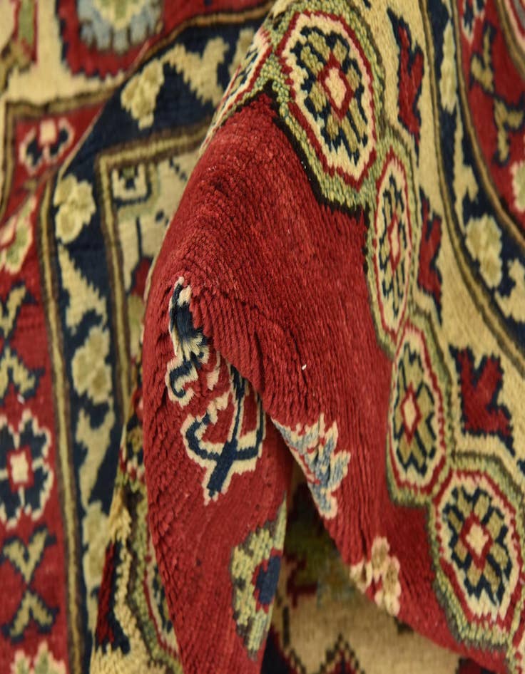 Detail image of  6' 10 x 9' 8  Hand Knotted Kazak Rug