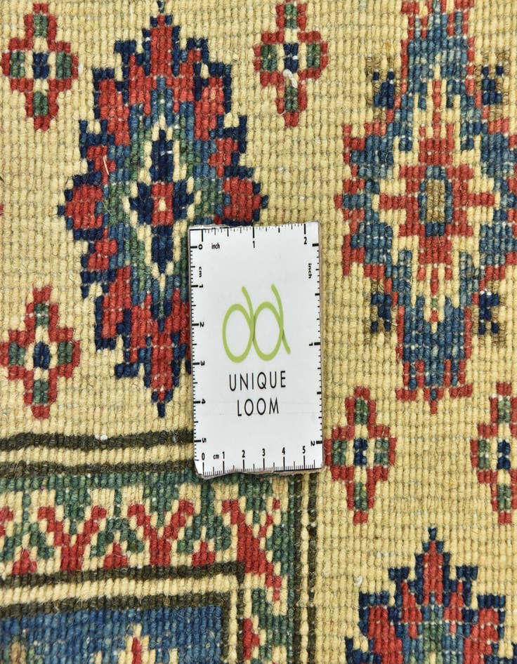 Detail image of  4' 2 x 6' 5  Hand Knotted Kazak Rug