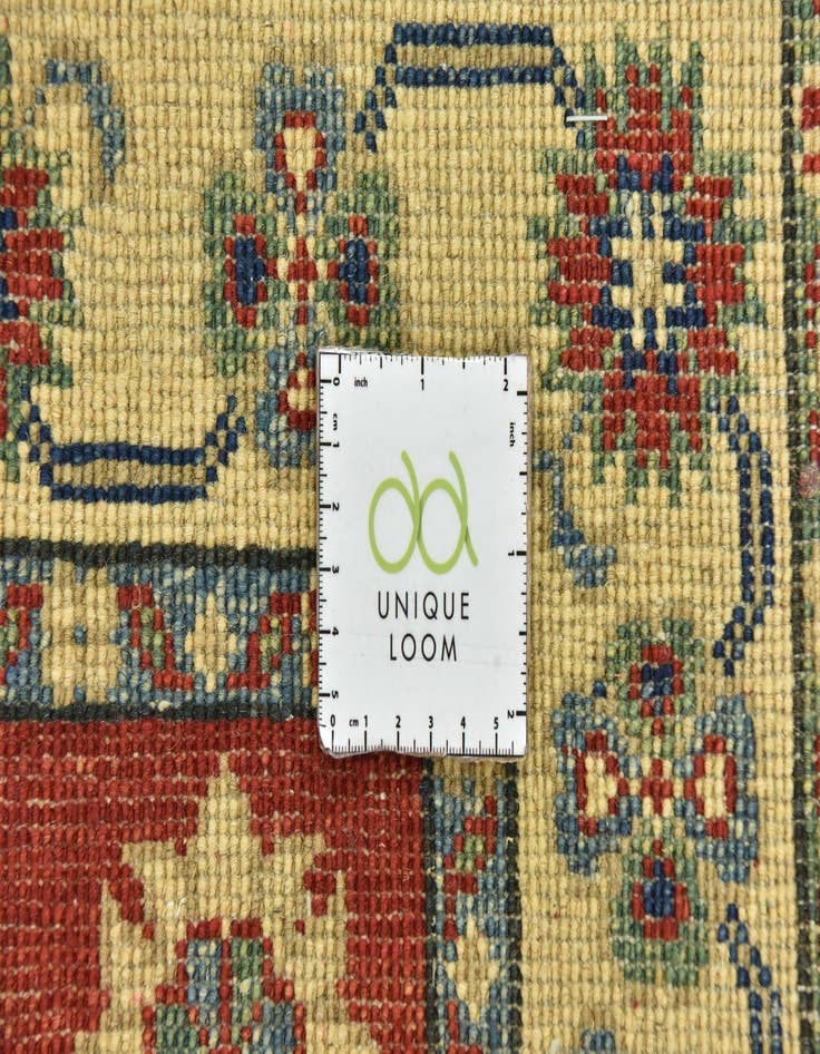 Detail image of  3' 4 x 5'  Hand Knotted Kazak Rug