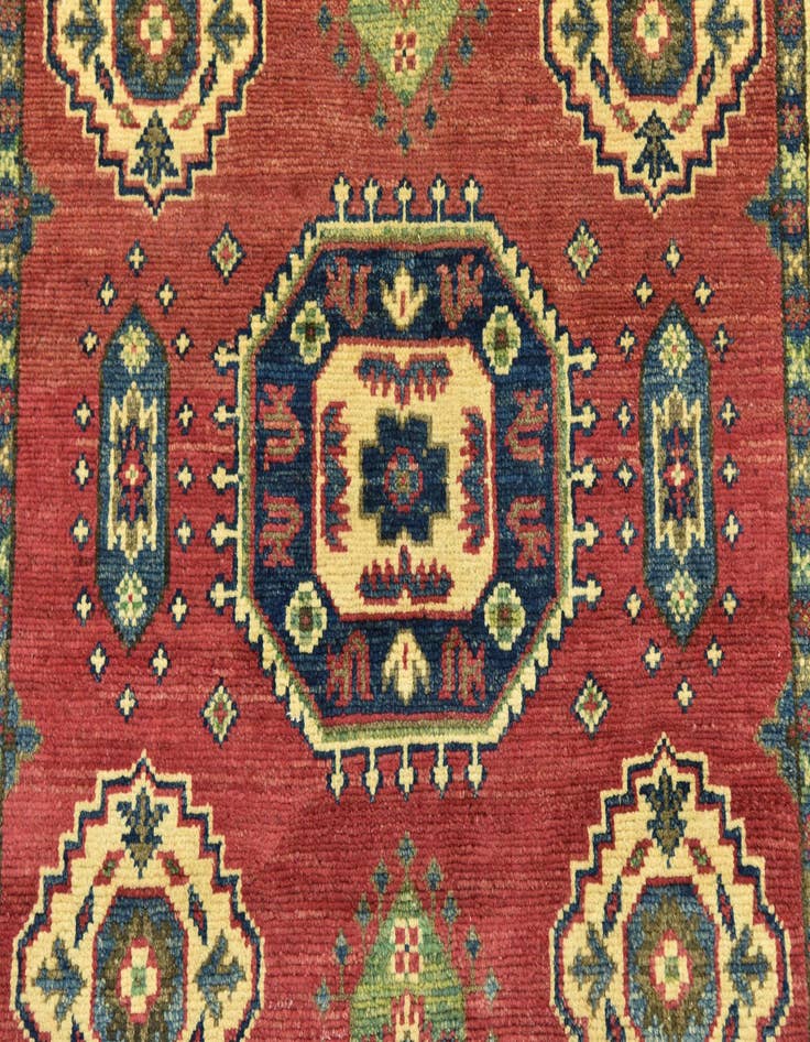 Detail image of  3' x 3' 9  Hand Knotted Kazak Rug
