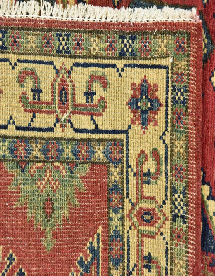 Detail image of  3' x 3' 9  Hand Knotted Kazak Rug
