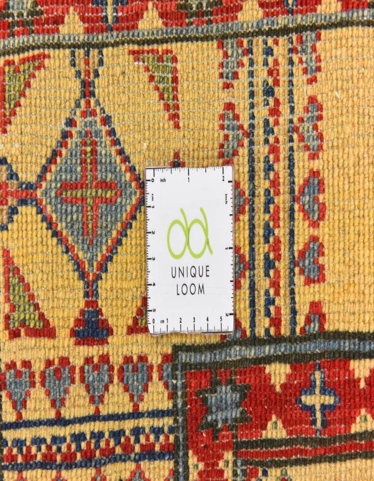 Detail image of  5' 2 x 6' 7  Hand Knotted Kazak Rug