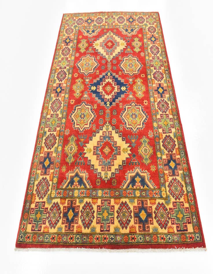 Detail image of  5' 2 x 6' 6  Hand Knotted Kazak Rug