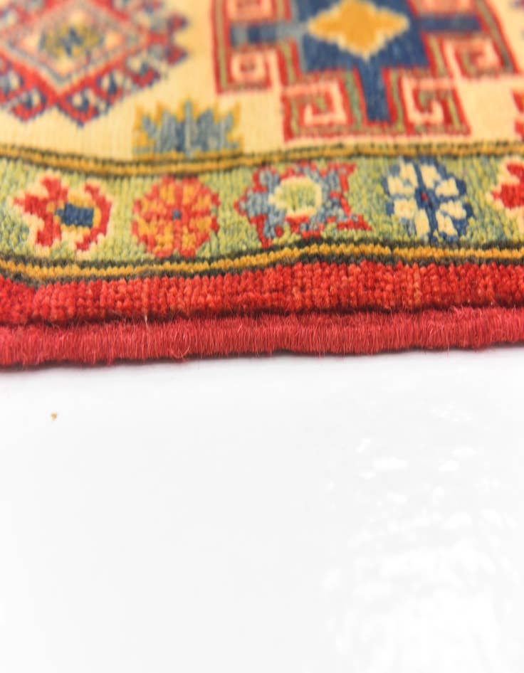 Detail image of  5' 2 x 6' 6  Hand Knotted Kazak Rug