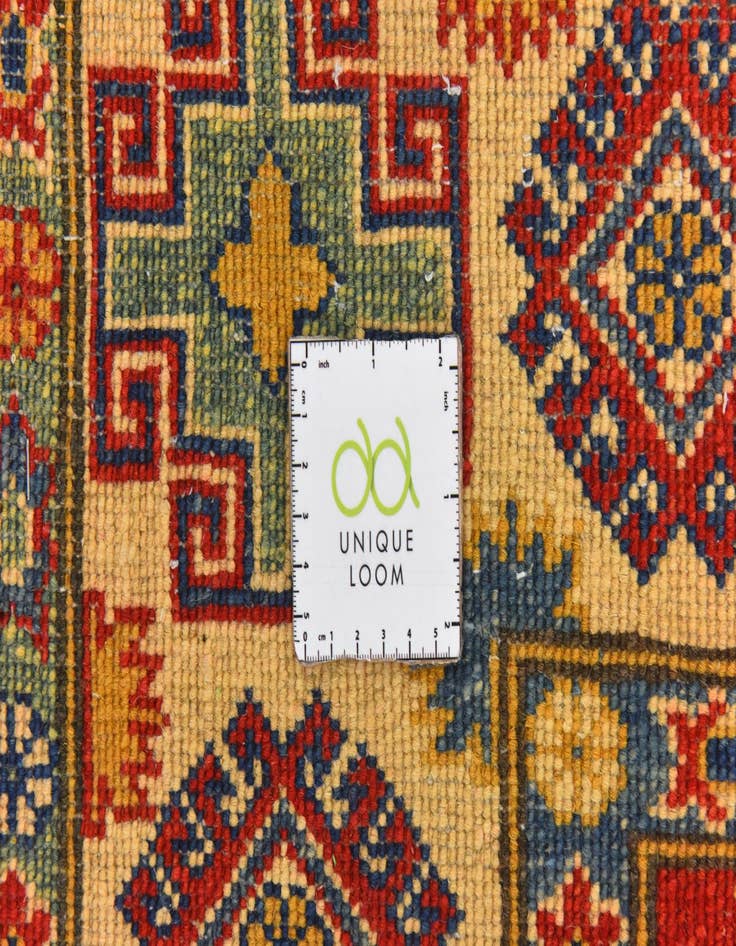 Detail image of  5' 2 x 6' 6  Hand Knotted Kazak Rug