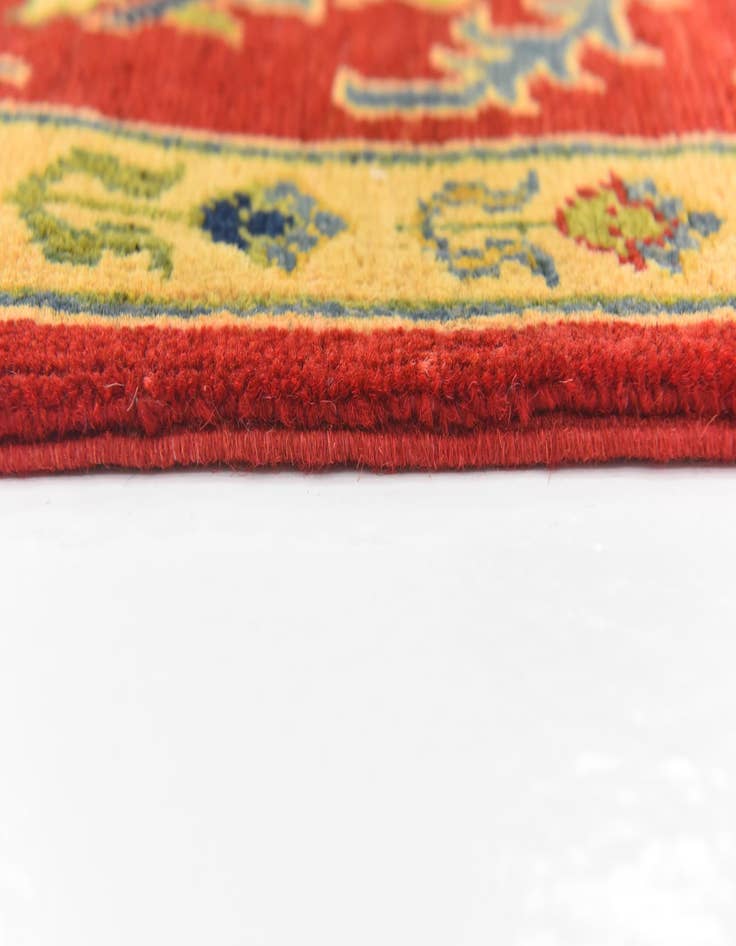 Detail image of  5' 2 x 6' 9  Hand Knotted Kazak Rug