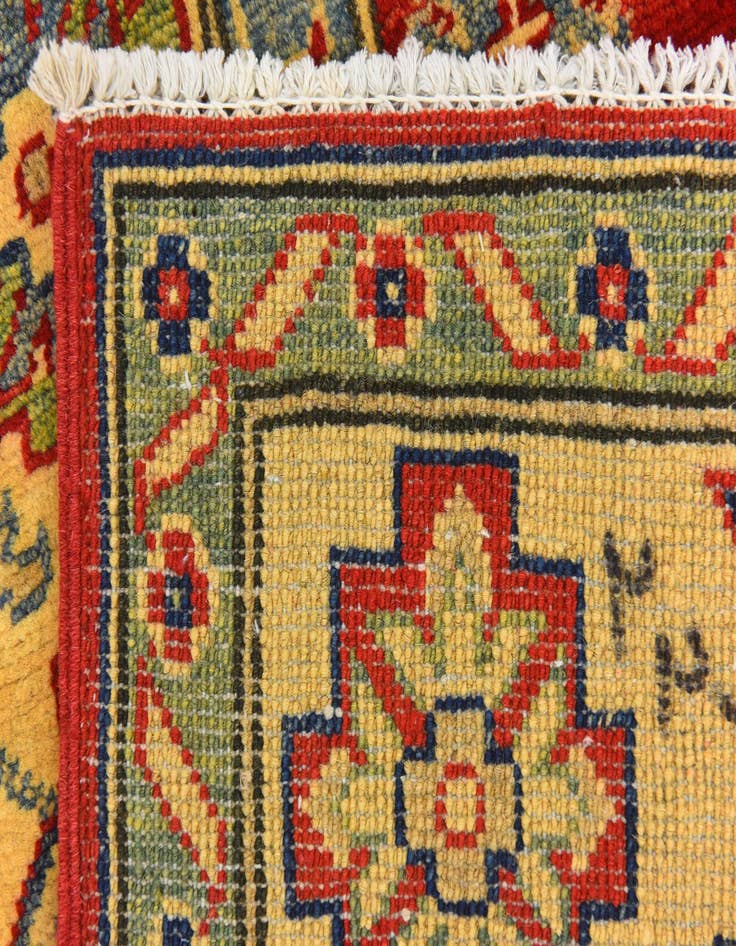 Detail image of  5' 3 x 6' 9  Hand Knotted Kazak Rug