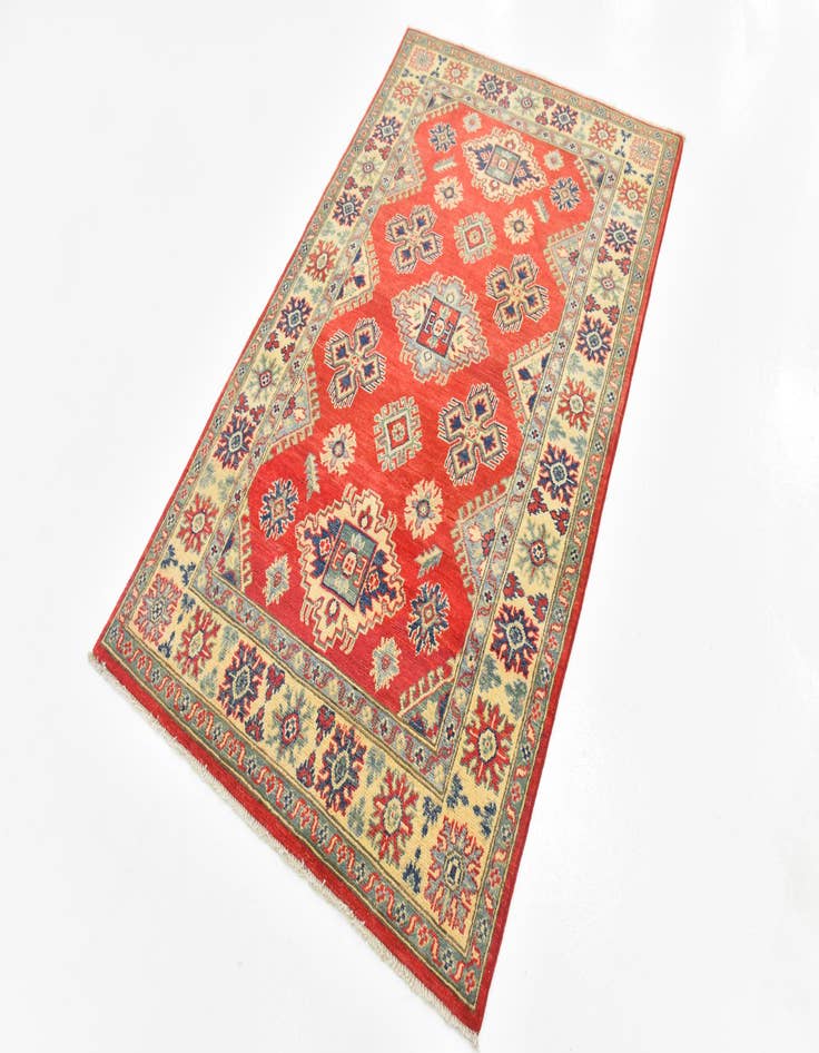 Detail image of  3' 10 x 6' 3  Hand Knotted Kazak Rug