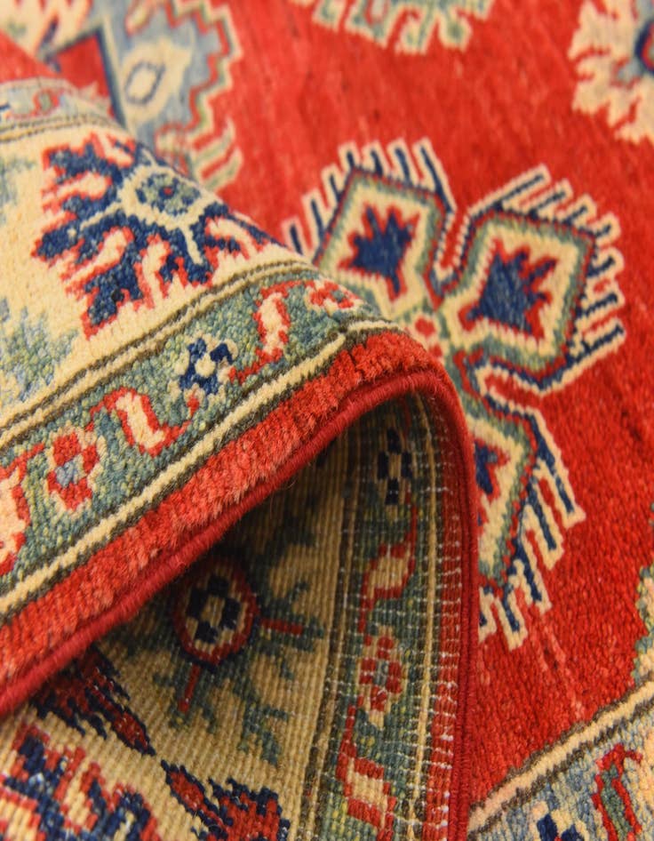 Detail image of  3' 10 x 6' 3  Hand Knotted Kazak Rug