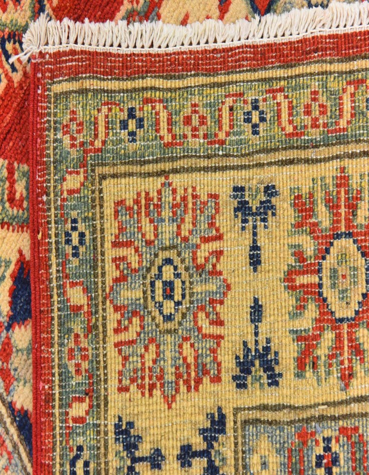 Detail image of  3' 10 x 6' 3  Hand Knotted Kazak Rug