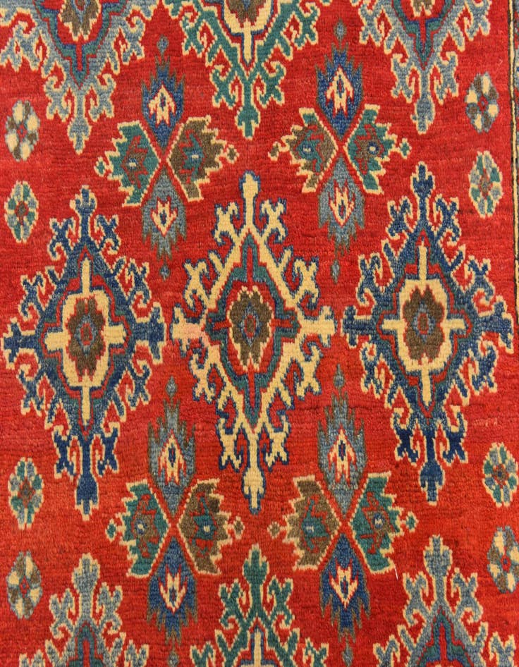 Detail image of  3' 9 x 5' 10  Hand Knotted Kazak Rug