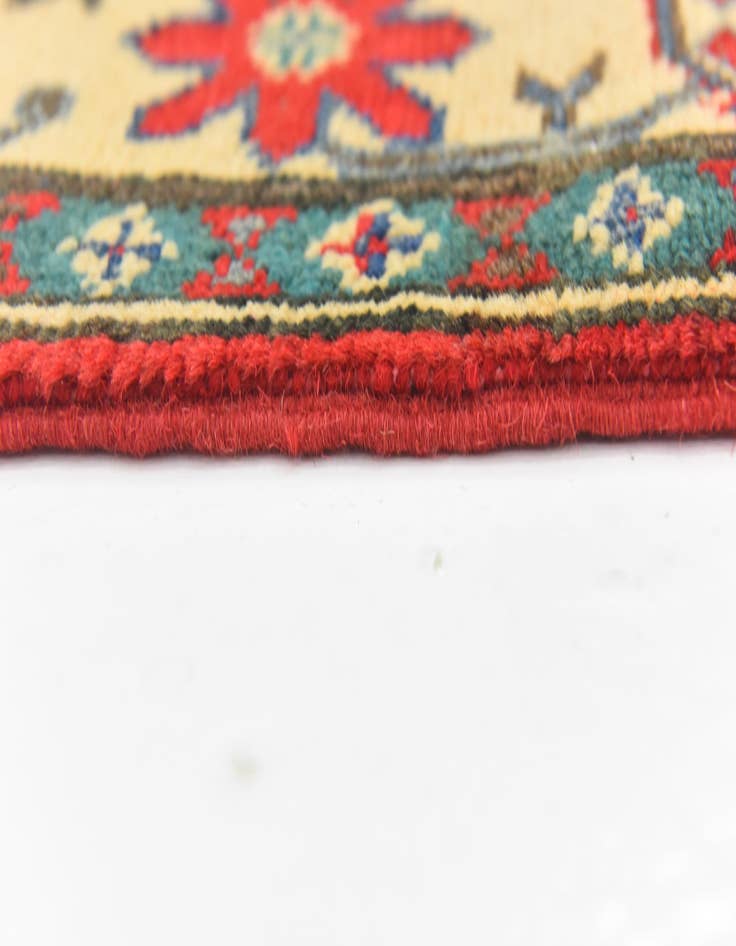 Detail image of  3' 9 x 5' 10  Hand Knotted Kazak Rug