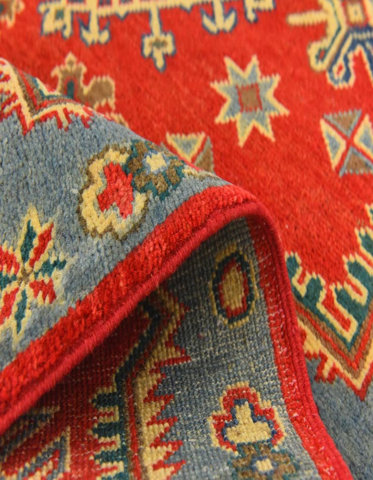 Detail image of  3' 2 x 5'  Hand Knotted Kazak Rug