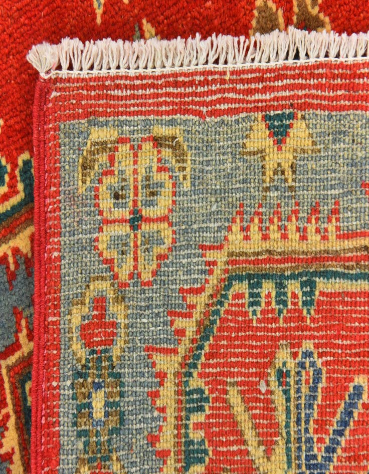 Detail image of  3' 2 x 5'  Hand Knotted Kazak Rug