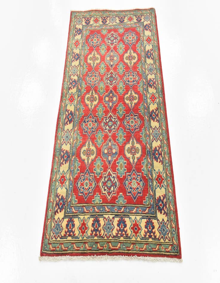 Detail image of  3' 3 x 5'  Hand Knotted Kazak Rug