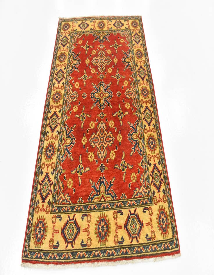 Detail image of  3' 5 x 5' 1  Hand Knotted Kazak Rug