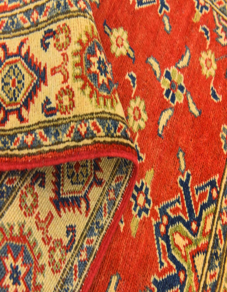 Detail image of  3' 5 x 5' 1  Hand Knotted Kazak Rug
