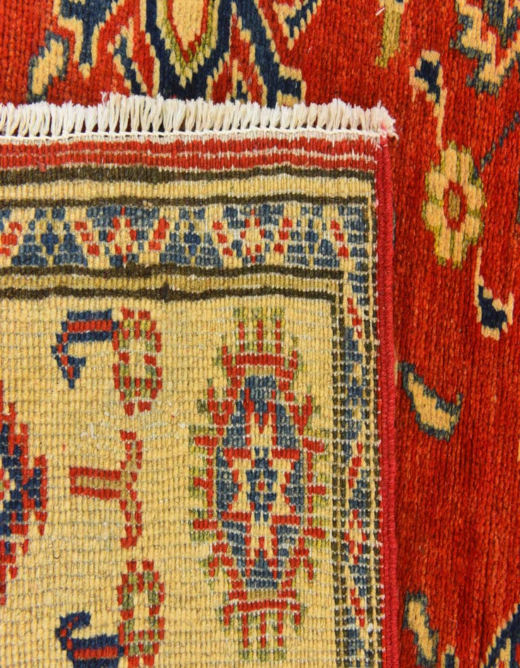 Detail image of  3' 5 x 5' 1  Hand Knotted Kazak Rug