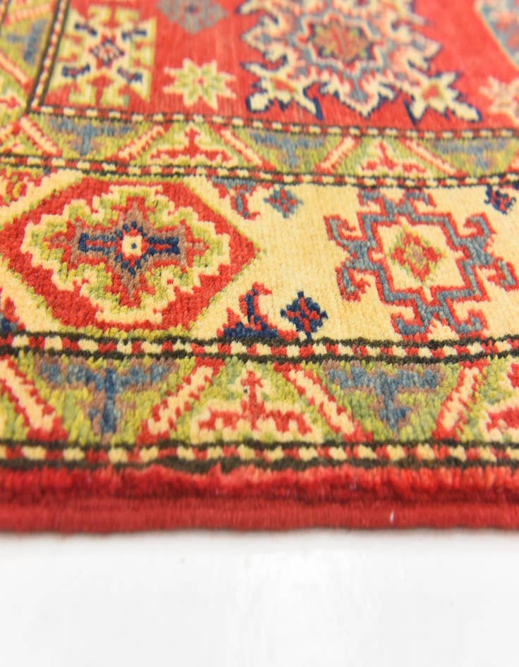 Detail image of  3' 10 x 5' 10  Hand Knotted Kazak Rug