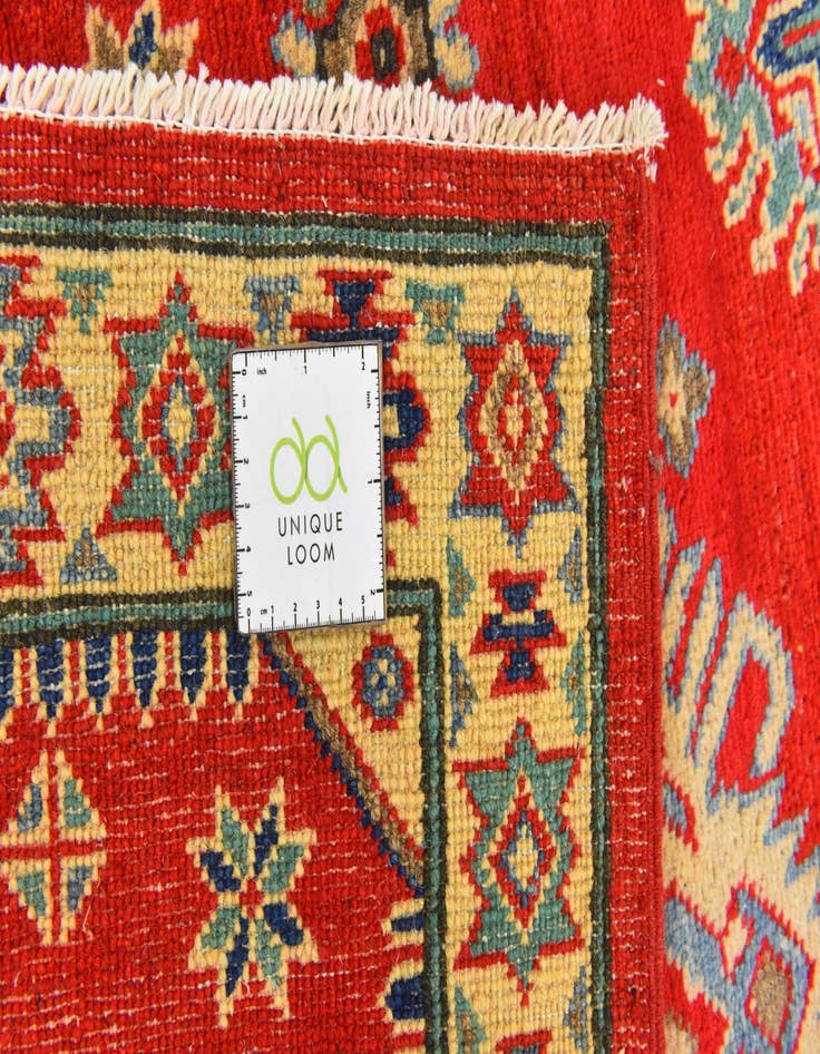 Detail image of  3' 10 x 5' 10  Hand Knotted Kazak Rug