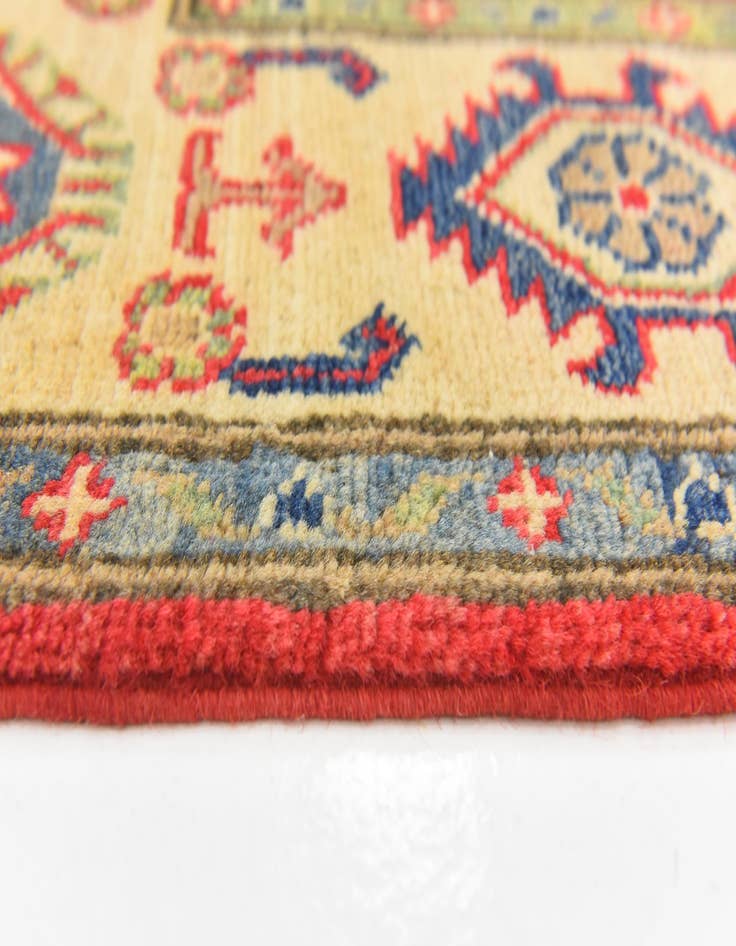 Detail image of  3' 10 x 5' 9  Hand Knotted Kazak Rug