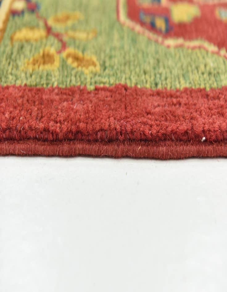 Detail image of  5' 7 x 8'  Hand Knotted Kazak Rug