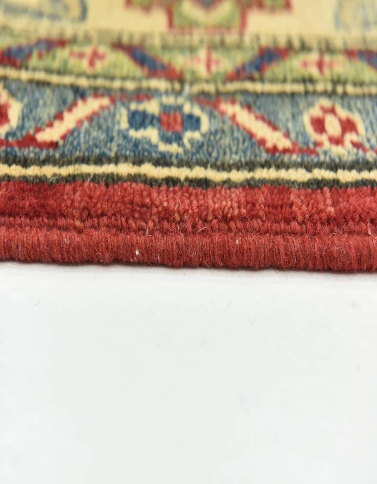 Detail image of  5' 7 x 7' 10  Hand Knotted Kazak Rug