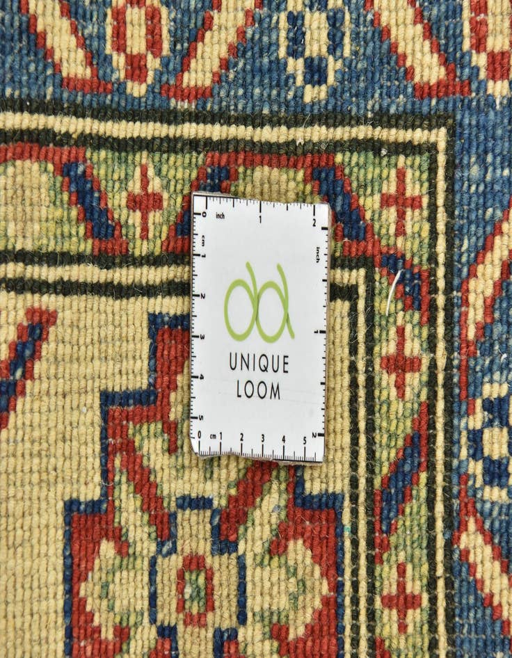 Detail image of  5' 7 x 7' 10  Hand Knotted Kazak Rug
