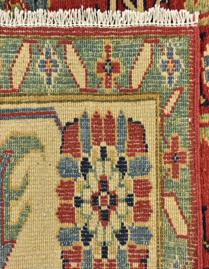 Detail image of  5' 6 x 8' 7  Hand Knotted Kazak Rug