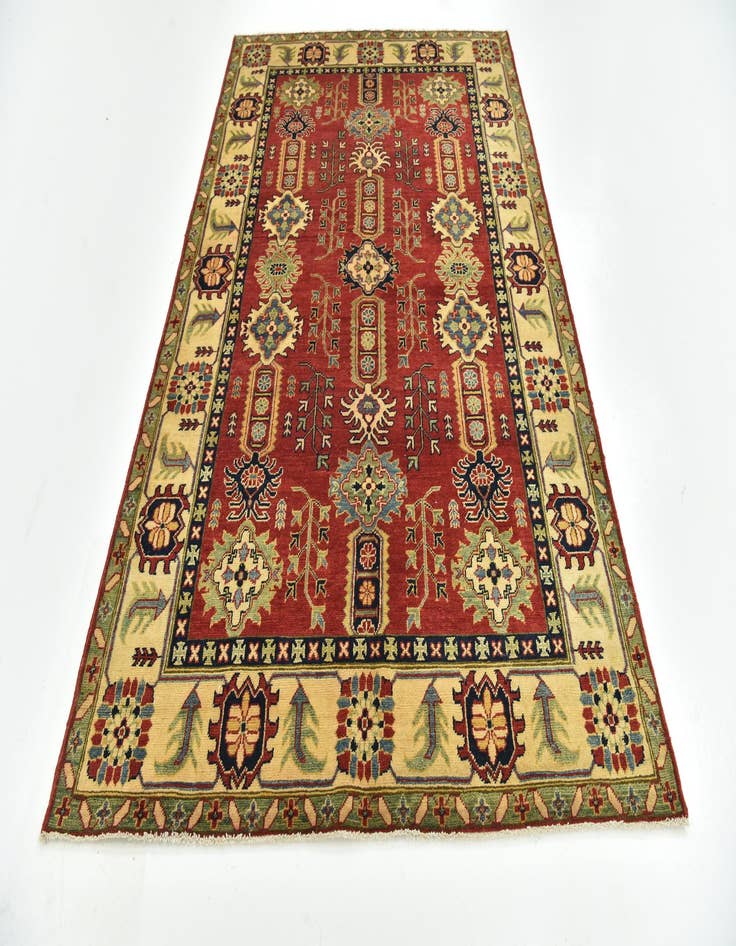 Detail image of  5' 6 x 8' 7  Hand Knotted Kazak Rug