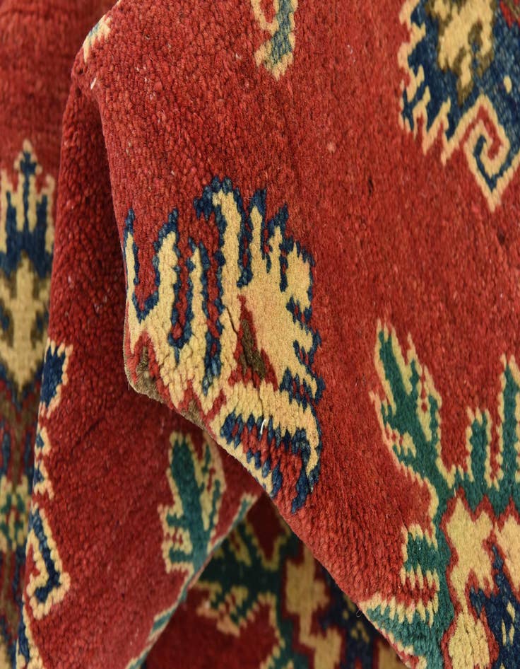 Detail image of  6' 9 x 9' 7  Hand Knotted Kazak Rug