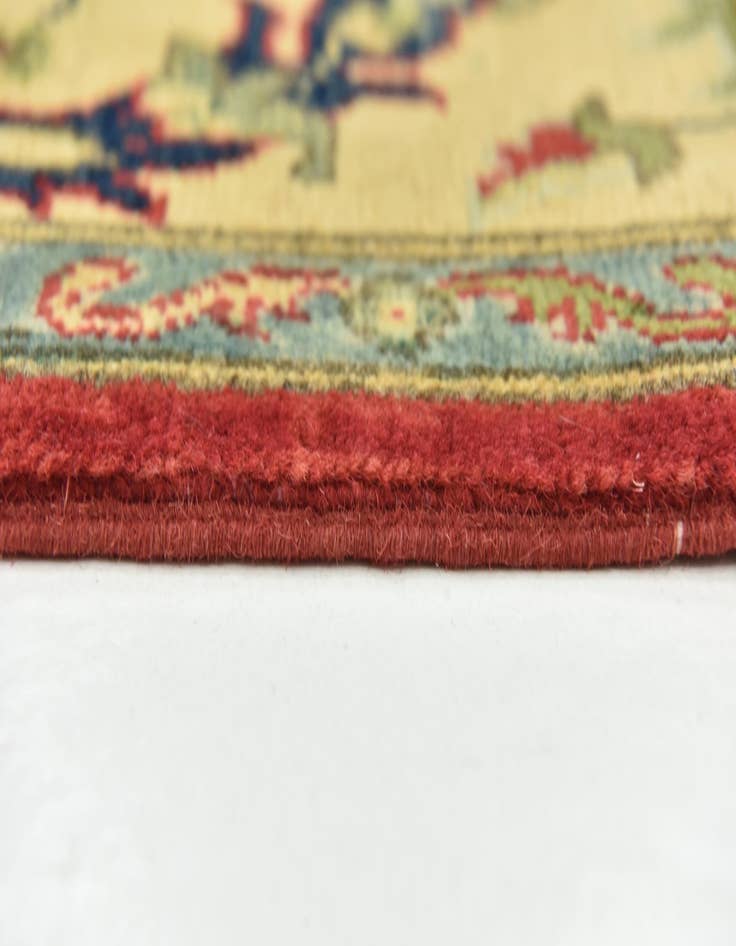 Detail image of  6' x 9'  Hand Knotted Kazak Rug