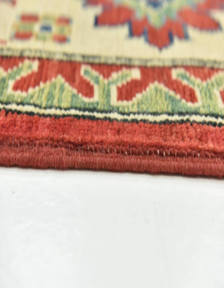 Detail image of  6' 6 x 9' 9  Hand Knotted Kazak Rug