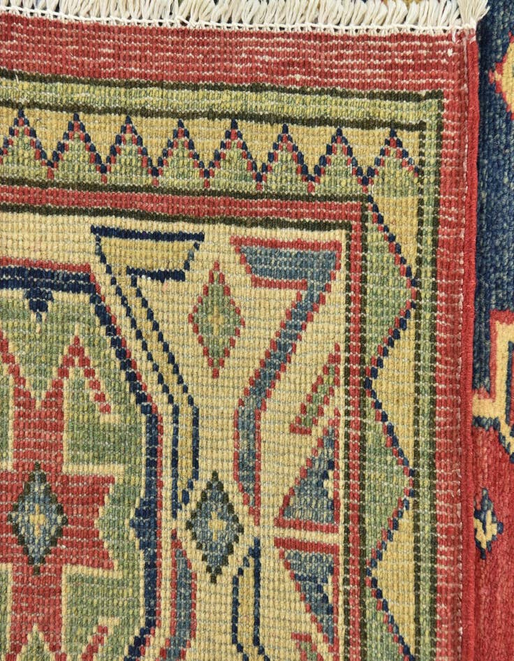 Detail image of  6' 9 x 9' 8  Hand Knotted Kazak Rug