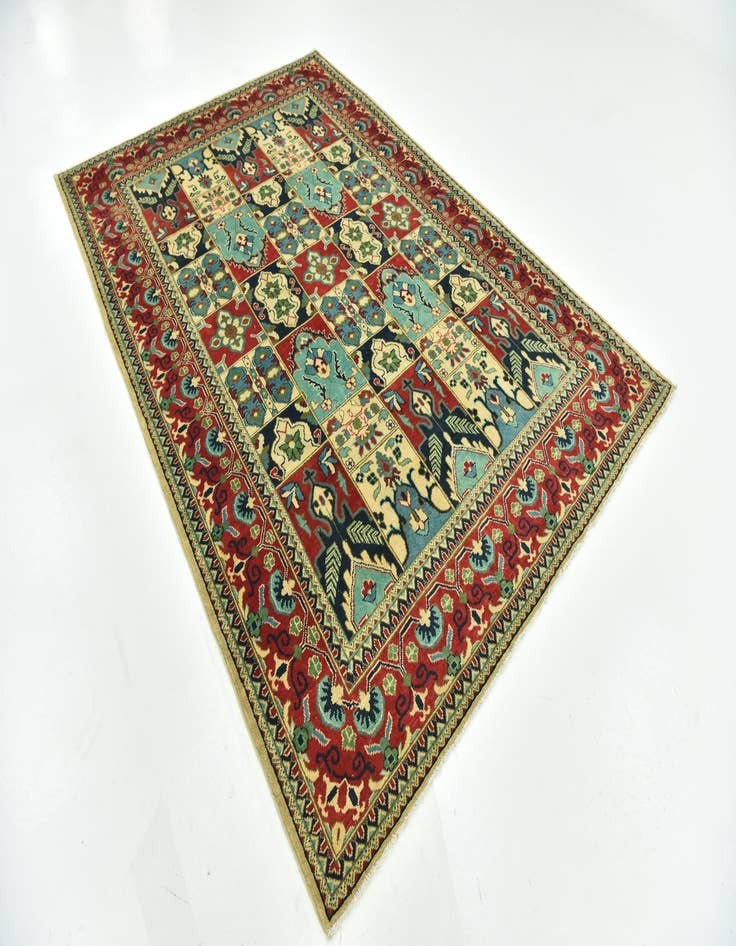 Detail image of  6' 6 x 9' 7  Hand Knotted Kazak Rug