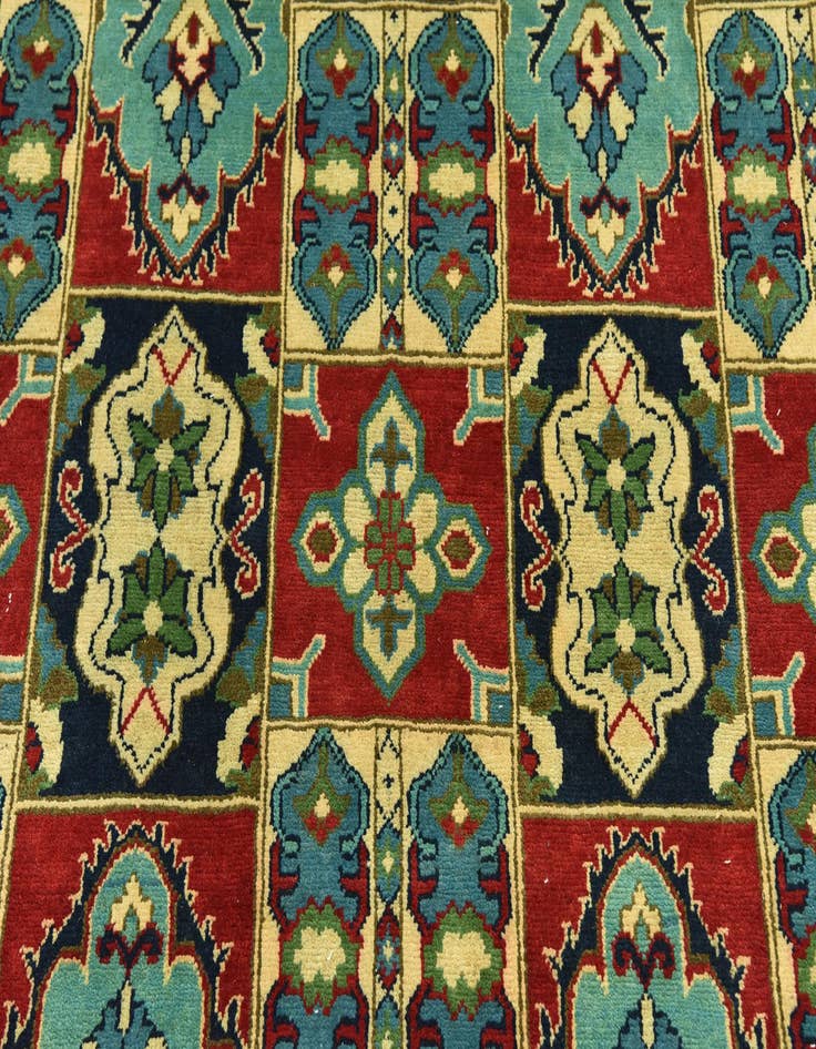 Detail image of  6' 6 x 9' 7  Hand Knotted Kazak Rug