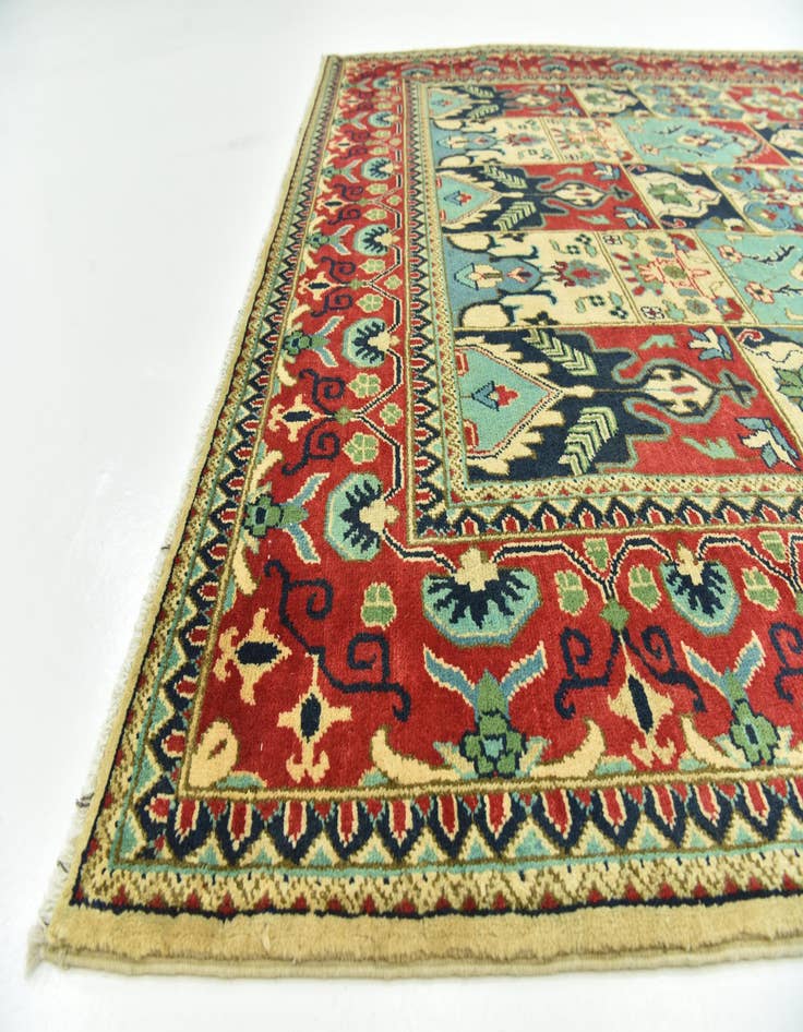 Detail image of  6' 6 x 9' 7  Hand Knotted Kazak Rug