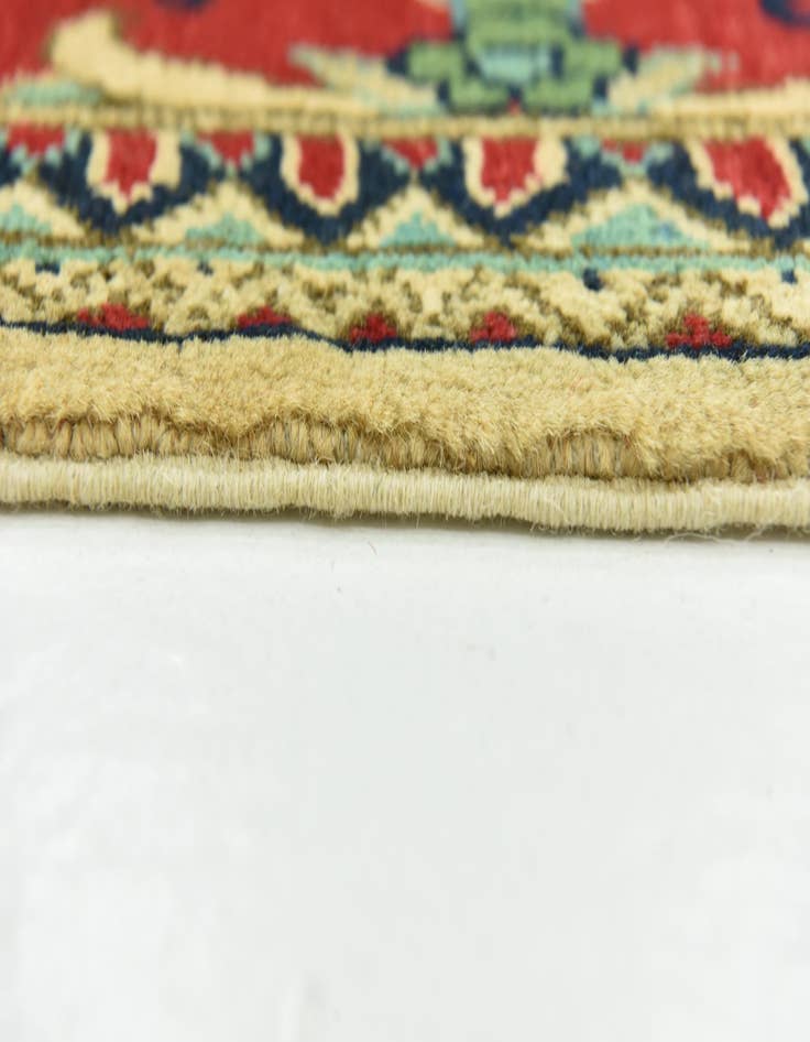 Detail image of  6' 6 x 9' 7  Hand Knotted Kazak Rug