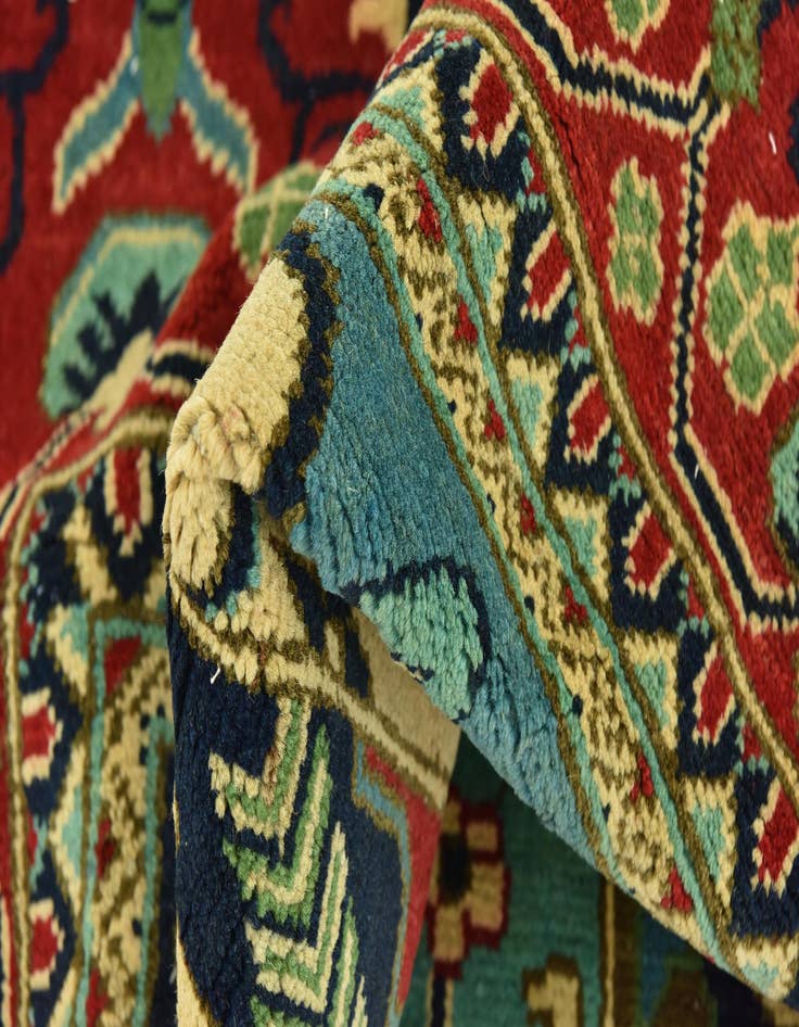 Detail image of  6' 6 x 9' 7  Hand Knotted Kazak Rug