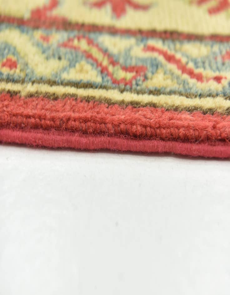 Detail image of  6' x 9'  Hand Knotted Kazak Rug