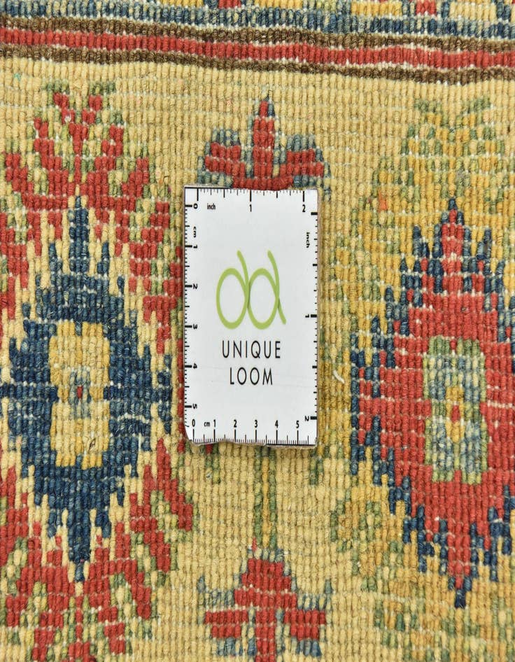 Detail image of  6' x 9'  Hand Knotted Kazak Rug