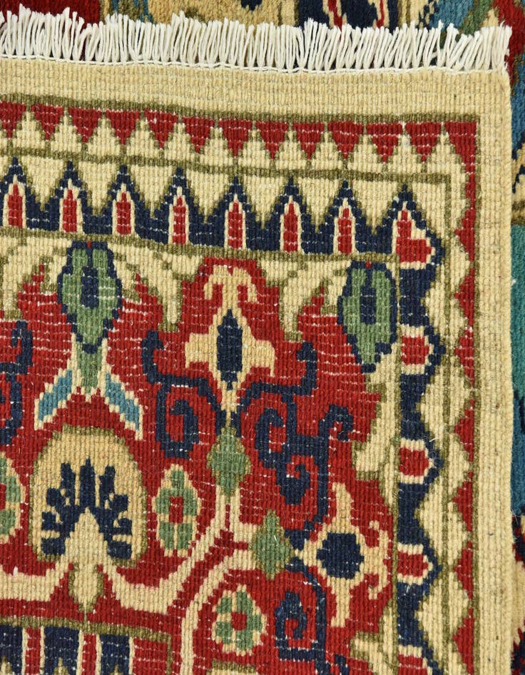 Detail image of  6' 9 x 9' 8  Hand Knotted Kazak Rug