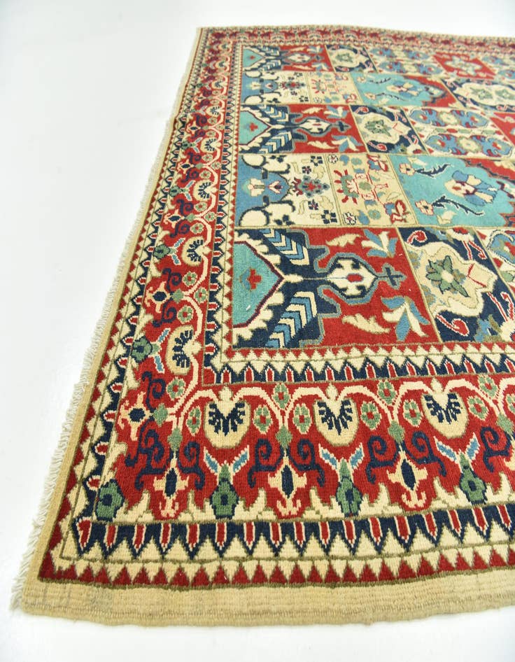Detail image of  6' 9 x 9' 8  Hand Knotted Kazak Rug