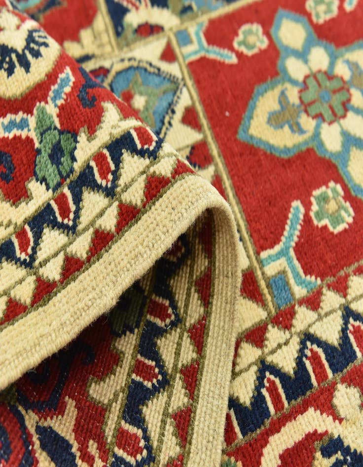 Detail image of  6' 9 x 9' 8  Hand Knotted Kazak Rug