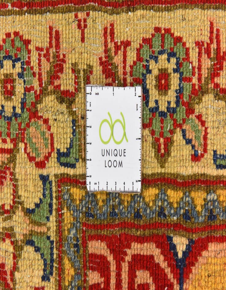 Detail image of  4' 3 x 6' 3  Hand Knotted Kazak Rug