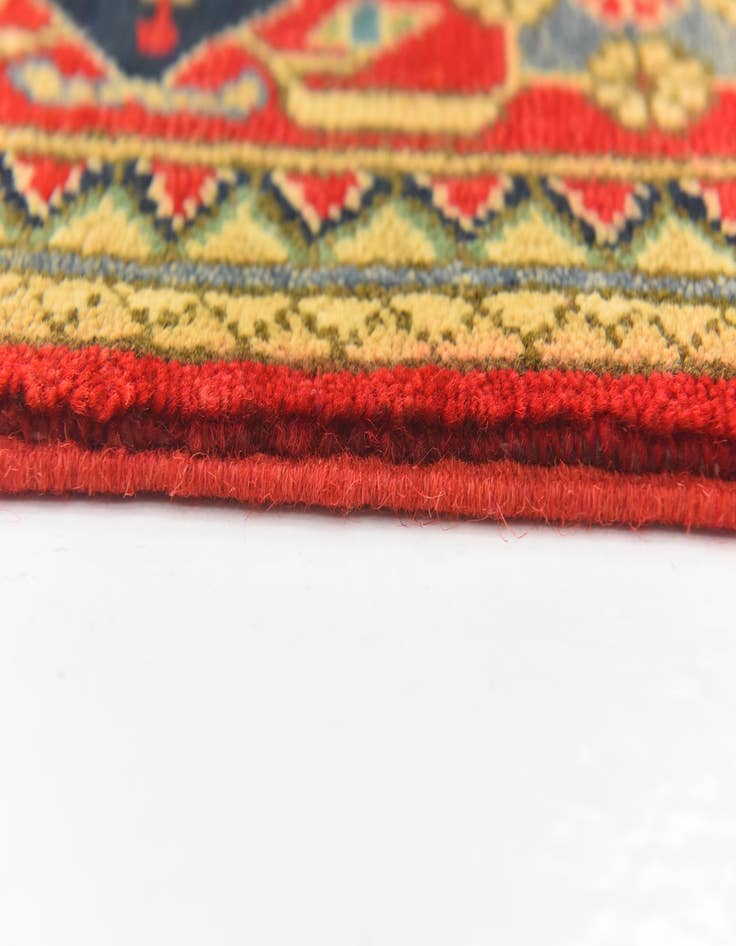 Detail image of  5' x 6' 7  Hand Knotted Kazak Rug